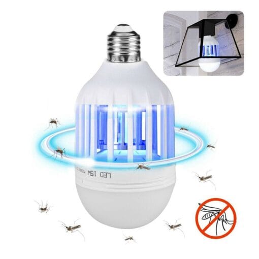 Bug Zapper Light Bulb Mosquito Lamp Fly Trap Killer Indoor Outdoor Insect